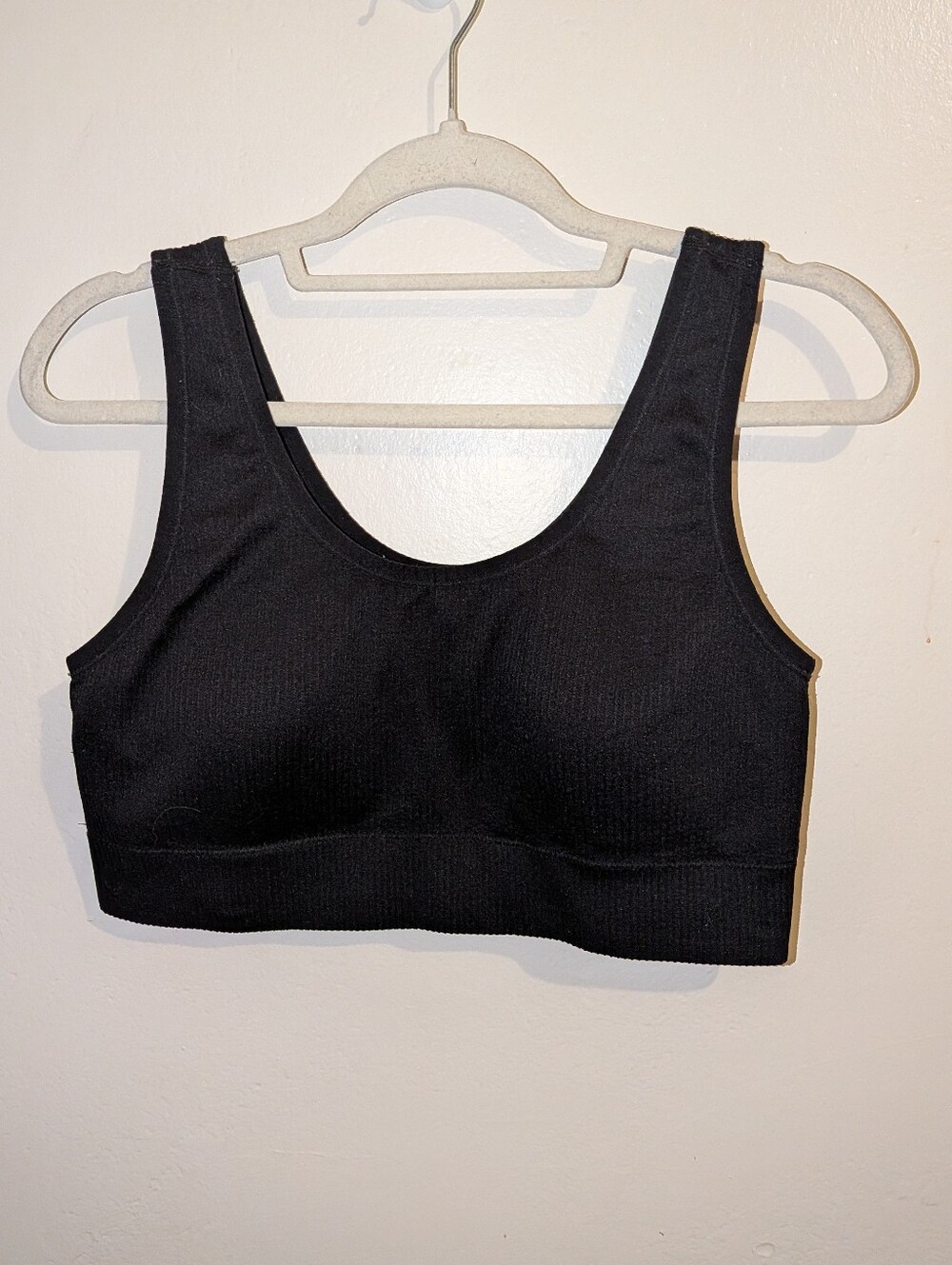 torrid Black Seamless Scoop Sports Bra Size 2